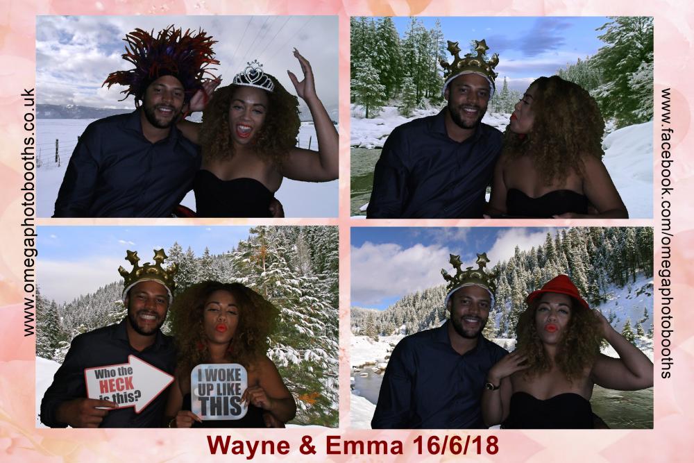 Emma & Wayne's Wedding | View more photos from the event at gallery.omegaphotobooths.co.uk/u/Omega-Photobooths/Emma-Waynes-Wedding